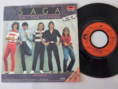 Saga - On the loose 7'' Vinyl Germany
