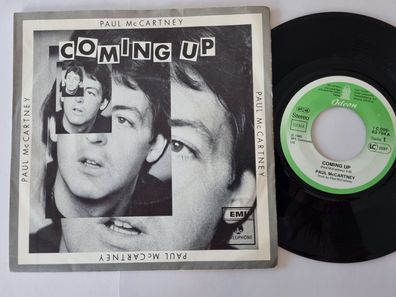 Paul McCartney - Coming up 7'' Vinyl Holland