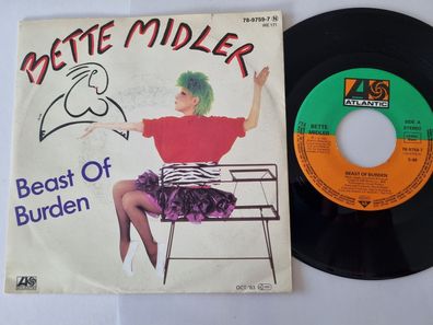 Bette Midler - Beat of burden 7'' Vinyl Germany/ CV Rolling Stones