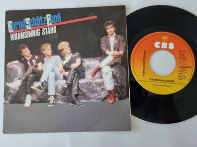 Bernd Schütz Band - Wahnsinnig stark 7'' Vinyl Holland