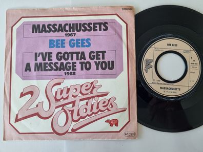 Bee Gees - Massachussets/ I've gotta get a message to you 7'' Vinyl Germany