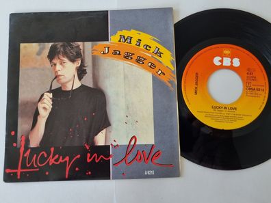 Mick Jagger - Lucky in love 7'' Vinyl Holland