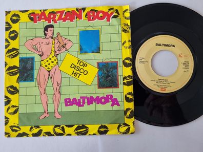 Baltimora - Tarzan boy 7'' Vinyl Germany ITALO DISCO