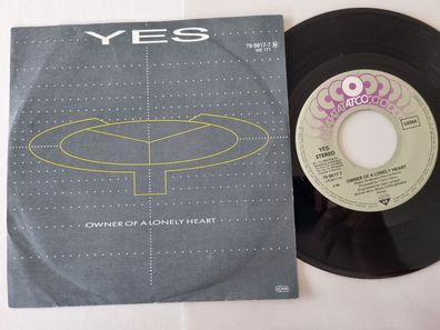 Yes - Owner of a lonely heart 7'' Vinyl Germany