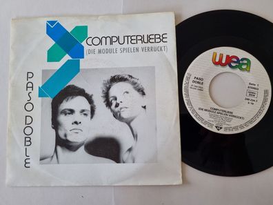 Paso Doble - Computerliebe (Die Module spielen verrückt) 7'' Vinyl Germany