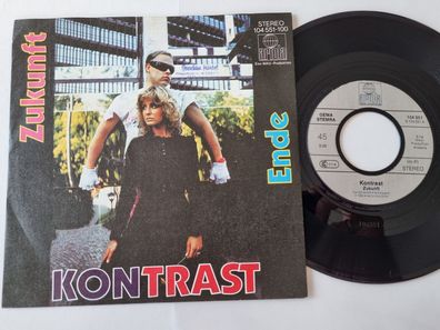 Kontrast - Zukunft 7'' Vinyl Germany NDW