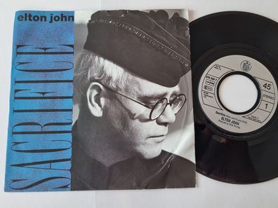 Elton John - Sacrifice 7'' Vinyl Germany Original ZUM DUA LIPA SONG