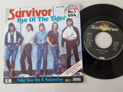 Survivor - Eye of the tiger 7'' Vinyl Germany/ OST Rocky - Sylvester Stallone