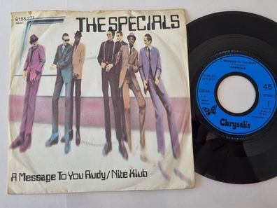 The Specials - A message to you Rudy 7'' Vinyl Germany