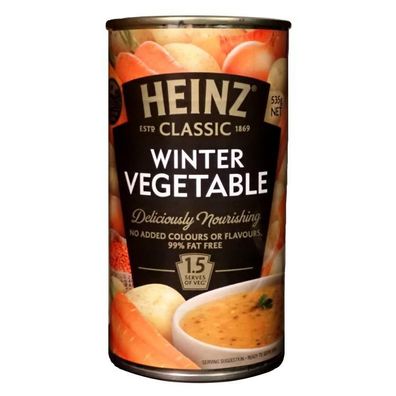 Heinz Classic Soup Winter Vegetable Suppe 535 g