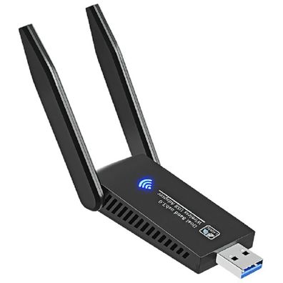 USB WLAN Stick für PC, 1300Mbps USB 3.0 WLAN Adapter PC 2.4GHz/5GHz