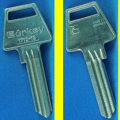 Schlüsselrohling Börkey 1712-15 für verschiedene Assa Profilzylinder