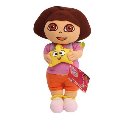 Cartoon Dora The Explorer Plüsch Puppe Cute Dora weich Stoffpuppen für Kinder & Fans