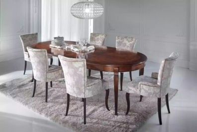 Design Esszimmer Set 5tlg. Möbel Stuhlgruppe Tisch 4x Stühle Garnitur