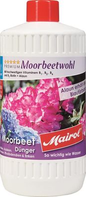 9057 Mairol ® Moorbeet-Dünger Liquid 500 ml Moorbeetwohl