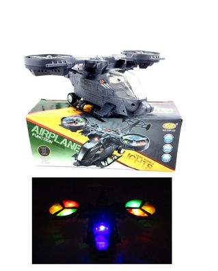 Flugzeug Automatische Bewegung Licht und Sound Spielzeug