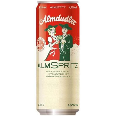 Almspritz 4.5% vol. Fruchtwein-Cocktail 12x0.25l Ds.