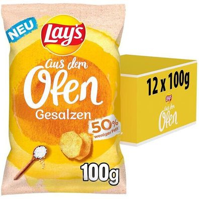 Lay's aus dem Ofen Gesalzen 12x100 g Bt.