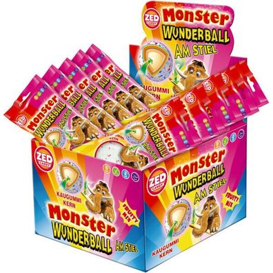 DOK Monster Wunderball Fruity am Stiel 16x60 g Bt.