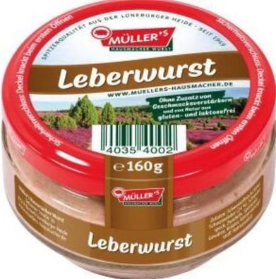 Müller´s Leberwurst 6x160g (6er Pack)