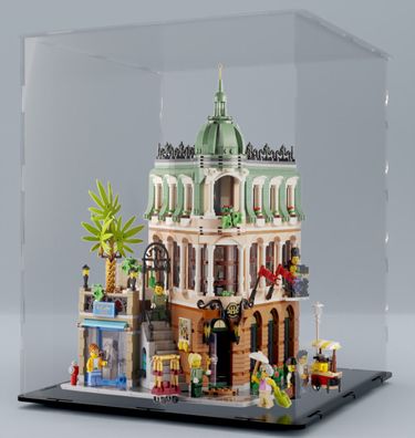 Acrylglas Vitrine Haube für Ihr LEGO Modell Boutige Hotel 10297