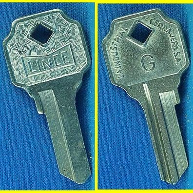 Original Lince Schlüsselrohling - Profil G - Gesamtlänge 40 mm