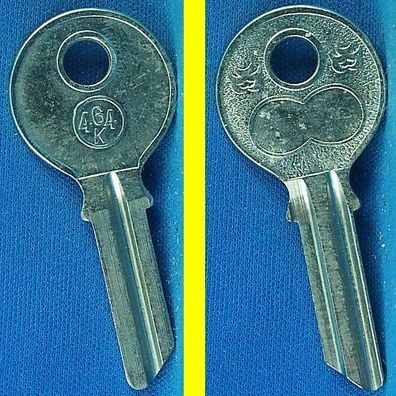 Schlüsselrohling Börkey 464 K - für verschiedene Bosch, DLP, GHE, Maquet, Presta ...
