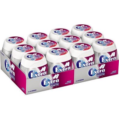 Wrigley's Extra Professional White Himbeere Granatapfel ohne Zucker 12x50er Ds.