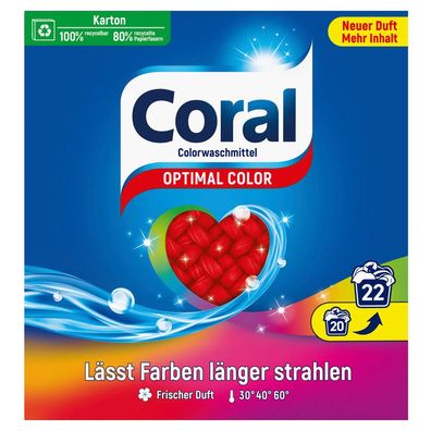 Coral Optimal Color Pulver 22WL 1,43kg