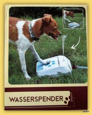 Wasserspender für Hunde