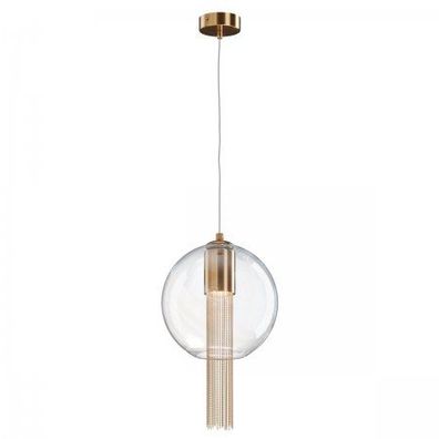 Maytoni Pendelleuchte Flusso bronze 3000K Kugel 25cm
