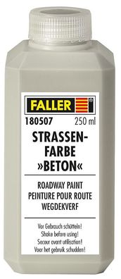 Faller 180507 Straßenfarbe Beton, 250 ml Epoche