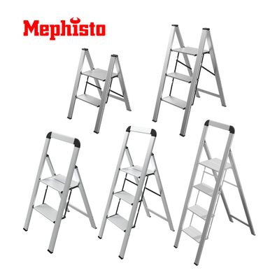Mephisto Aluminium Stufenleiter - Trittleiter mit 2, 3 oder 4 Stufen * Premium*