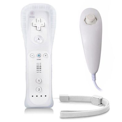 Remote / Nunchuk für Nintendo Wii (weiß / white)