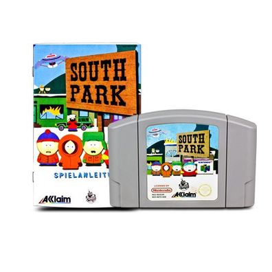 N64 Spiel SOUTH PARK + Anleitung