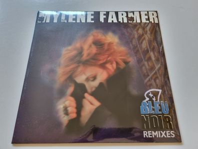 Mylene Farmer - Bleu Noir (Remixes) 12'' Vinyl Maxi France STILL SEALED!