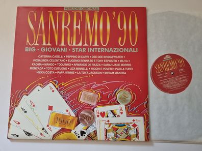 Various - Sanremo '90 2x Vinyl LP Italy