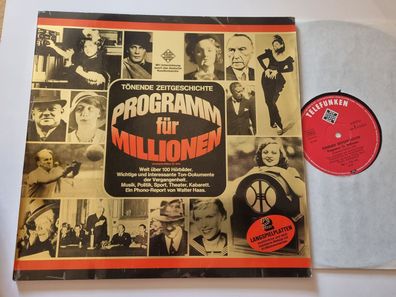 Various - Tönende Zeitgeschichte - Programm Für Millionen 2x Vinyl LP Germany