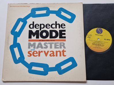 Depeche Mode - Master And Servant (U.S. Black & Blue Version) 12'' Vinyl Maxi US