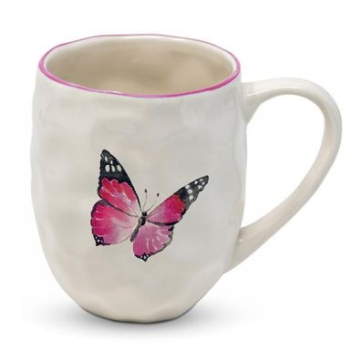 Organic Mug, Henkelbecher, Tropical Butterfly , Schmetterling, 603721 1 St
