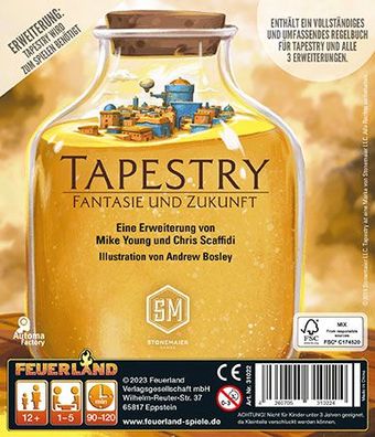 Tapestry - Fantasie und Zukunft Erweiterung