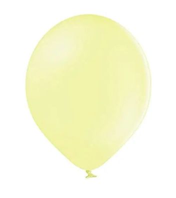 Luftballons pastell hellgelb