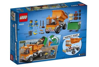 LEGO 60220 City Great Vehicles Müllabfuhr Kinder Konstruktion