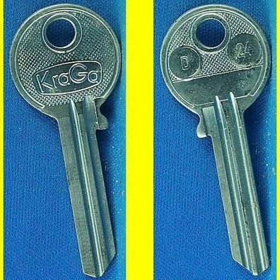 KraGa D24 - KFZ Schlüsselrohling mit Lagerspuren