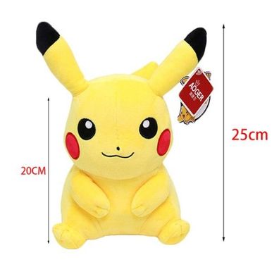 Pokémon Pikachu 25 cm aoger Plüschtier Stofftier Kuscheltier