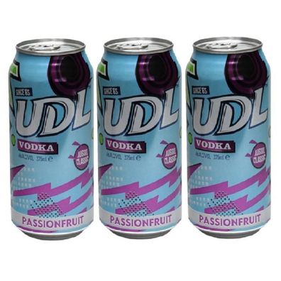 UDL Vodka Premix Passionfruit 4.0 % vol. 3x375 ml