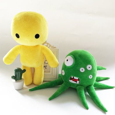 Spiel Wobbly Life Gelb Mann Oktopus Plüsch Puppe Plüschspielzeug für Kinder & Fans