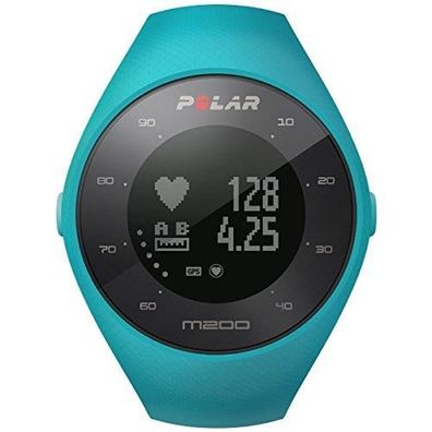 Polar Sportuhr M200 GPS Running Watch Lauf Uhr Tracker wasserdichte Laufuhr blau