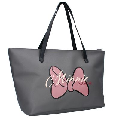 Große Damen Shopping Bag Tasche | Kunstleder | Disney Minnie Mouse