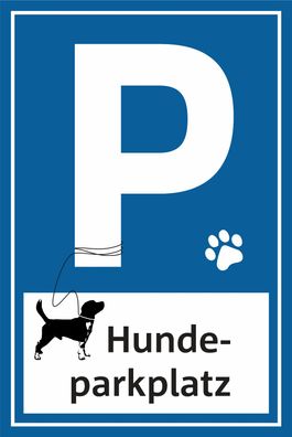 Parkplatz Schild Parkschild Parkplatzschild Hundeparkplatz